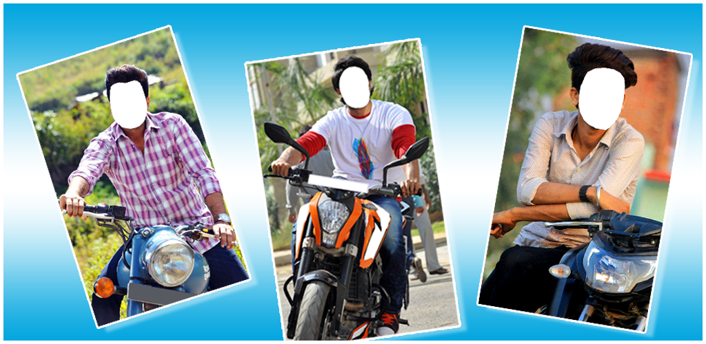 Men Bike Photo Editor App - Image screenshot of android app