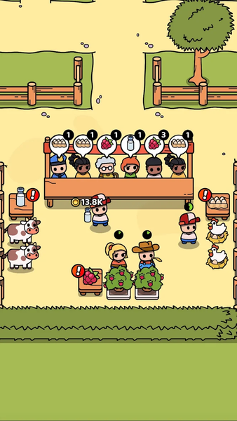 My Pocket Farm - Idle Farming - Gameplay image of android game