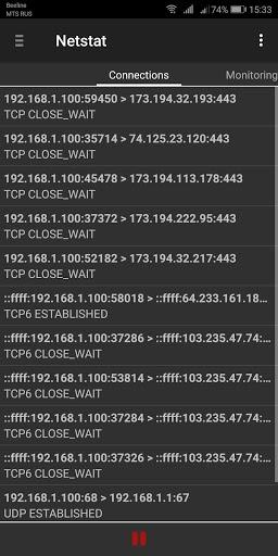 Network Utilities - عکس برنامه موبایلی اندروید