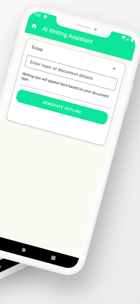 Writing Planner: AI Outliner - Image screenshot of android app