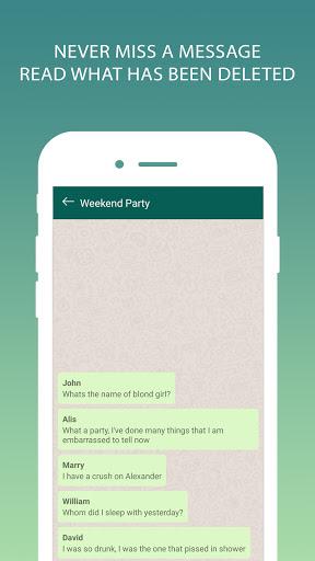 Deleted Message Reader - Image screenshot of android app