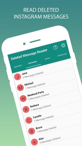 Deleted Message Reader - Image screenshot of android app