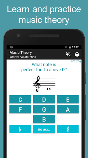 MyMusicTheory - music theory - عکس برنامه موبایلی اندروید