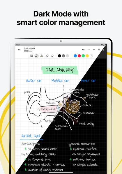 MyScript Notes: AI Note Taking - عکس برنامه موبایلی اندروید
