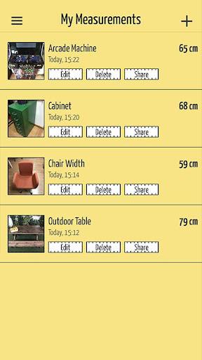 SizeUp – a Smart Tape Measure - عکس برنامه موبایلی اندروید