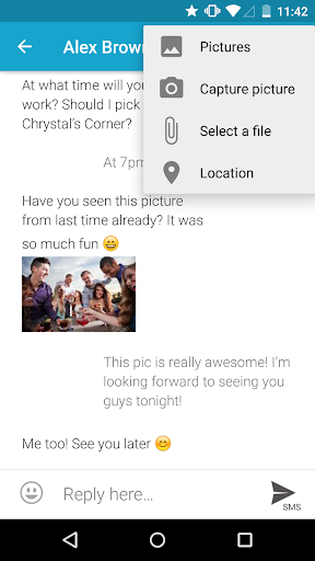 mysms - Remote Text Messages - عکس برنامه موبایلی اندروید