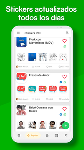 App Stickers Flork Enamorado Android app 2022 