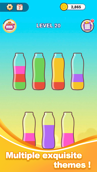 Mystic Water Sort - عکس بازی موبایلی اندروید