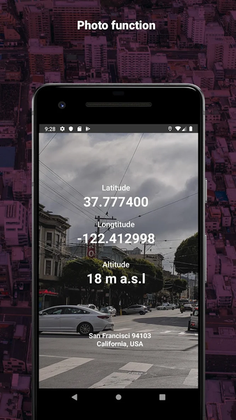 My GPS Location - عکس برنامه موبایلی اندروید