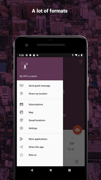 My GPS Location - عکس برنامه موبایلی اندروید