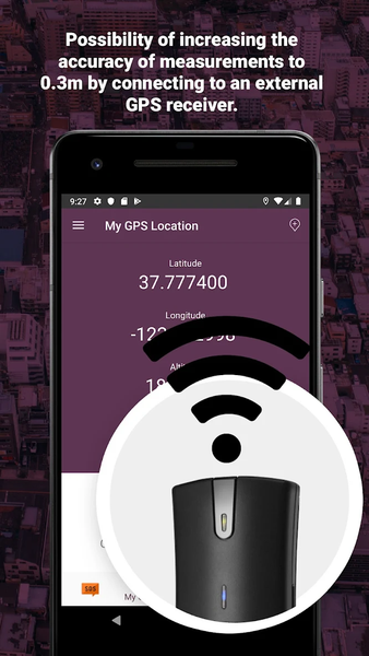 My GPS Location - عکس برنامه موبایلی اندروید