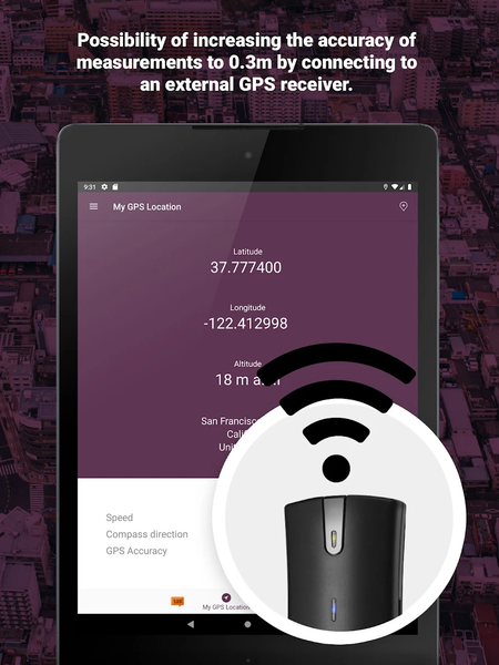 My GPS Location - عکس برنامه موبایلی اندروید