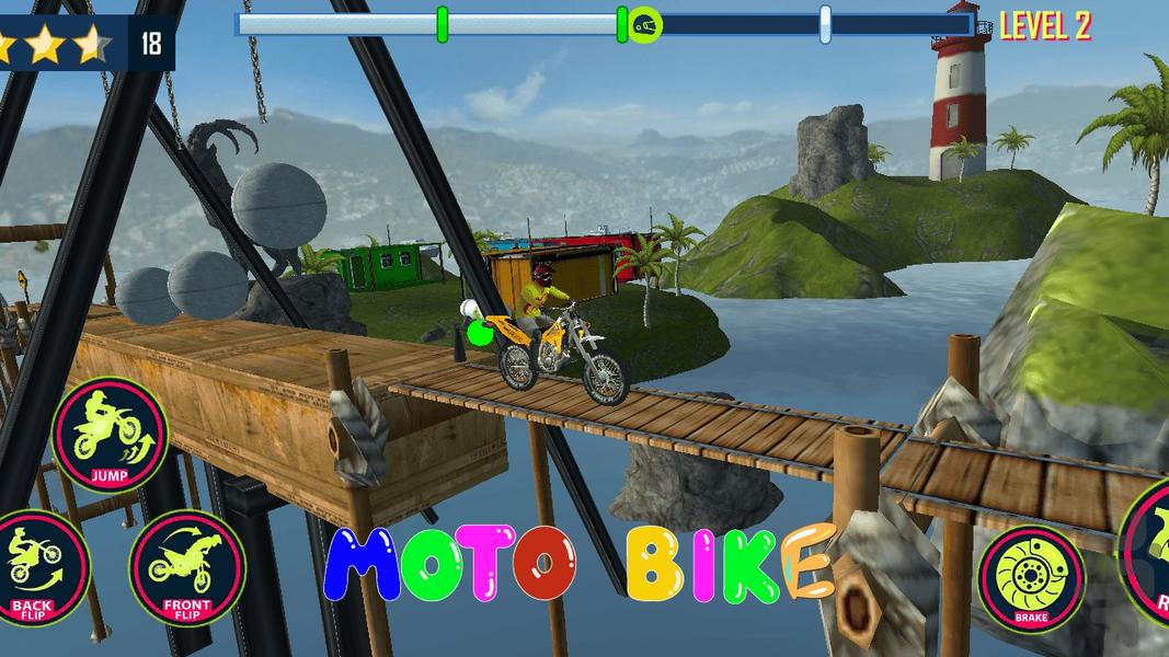 Trail Bike Racing - عکس بازی موبایلی اندروید