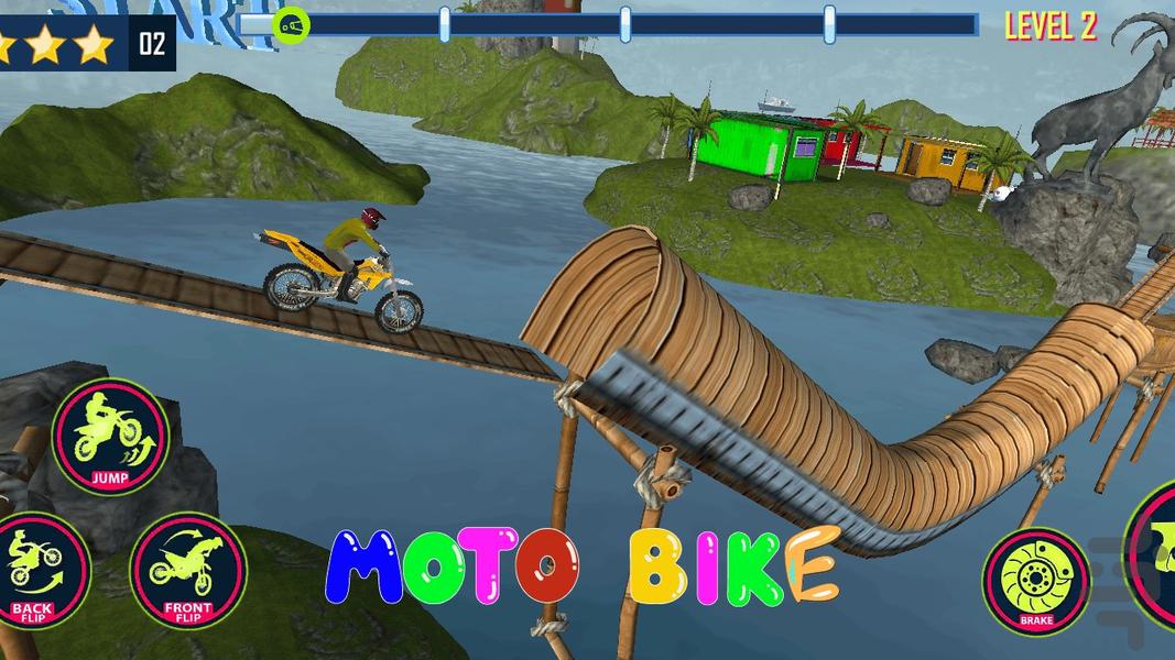 Trail Bike Racing - عکس بازی موبایلی اندروید