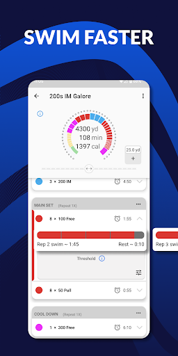 MySwimPro: Swim Workout App - Image screenshot of android app