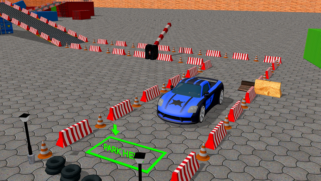 Parking Game Police Car Game - عکس بازی موبایلی اندروید