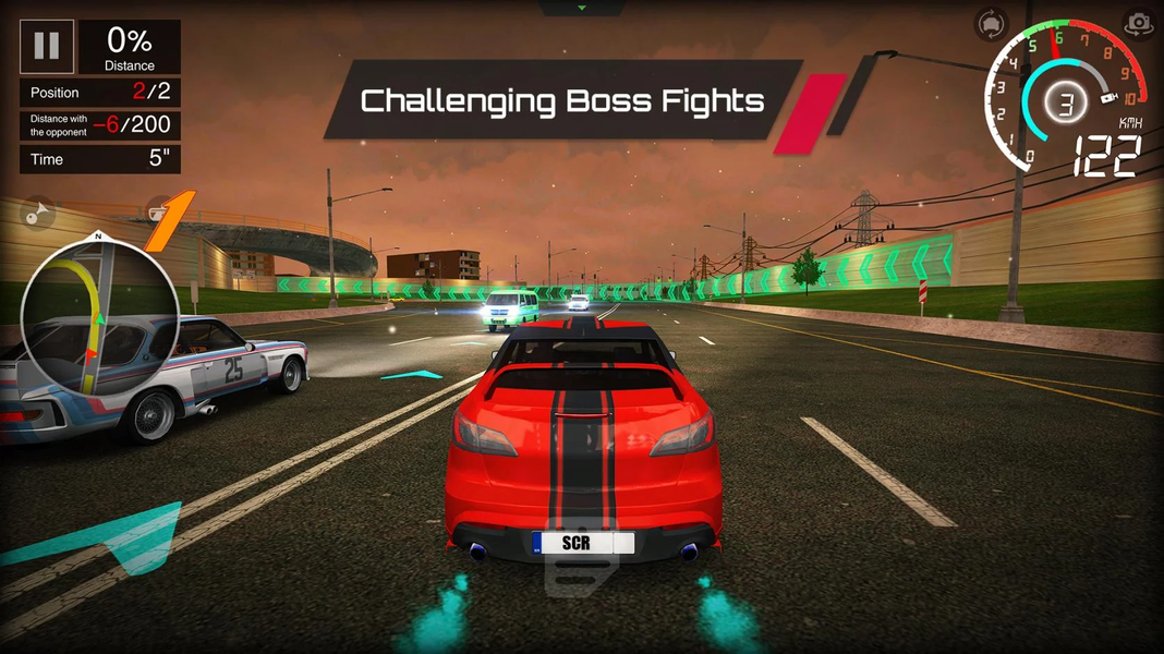 SCR: Street Club Racing - Gameplay image of android game