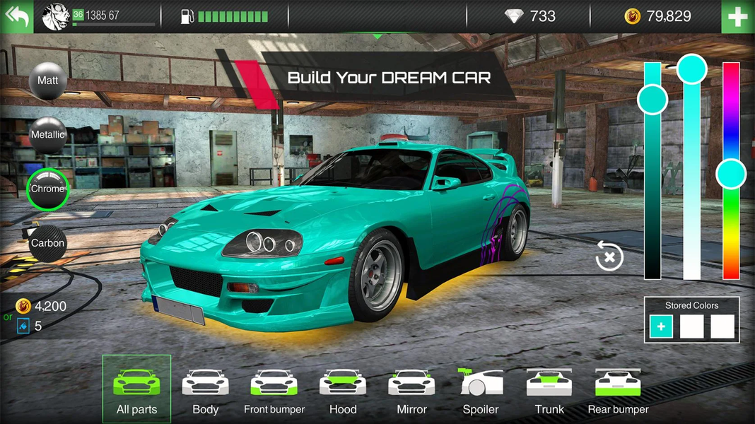 SCR: Street Club Racing - Gameplay image of android game