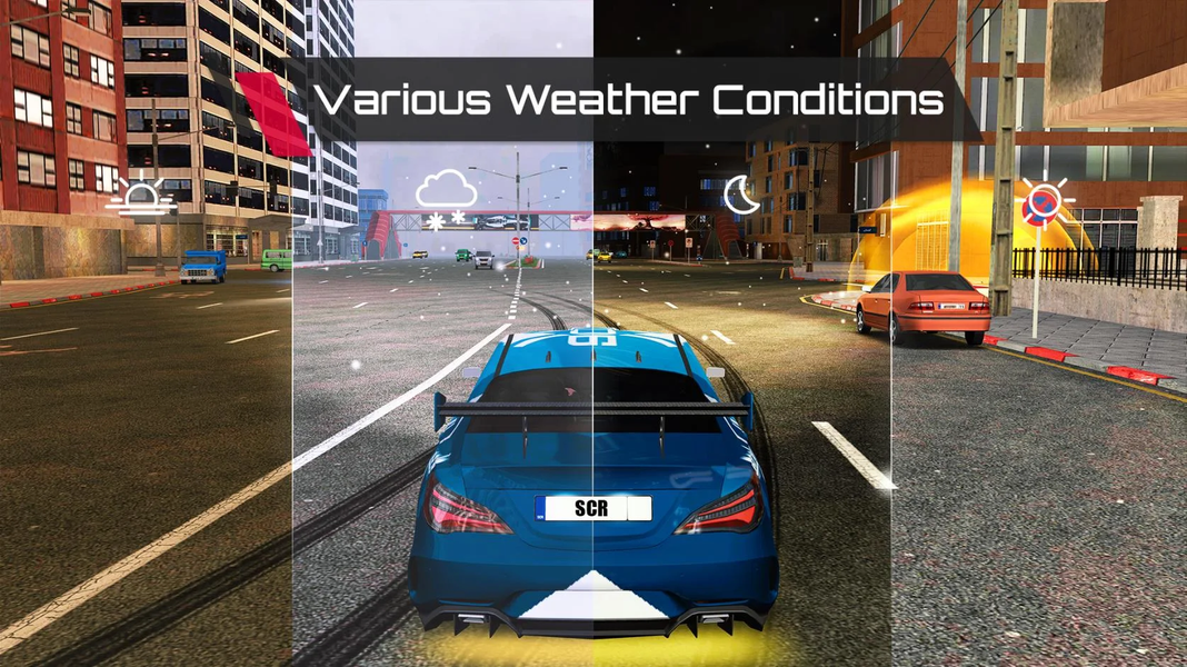SCR: Street Club Racing - Gameplay image of android game