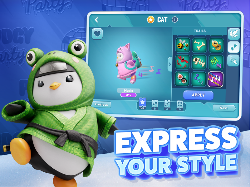 Pudgy Party - Battle Royale - عکس بازی موبایلی اندروید