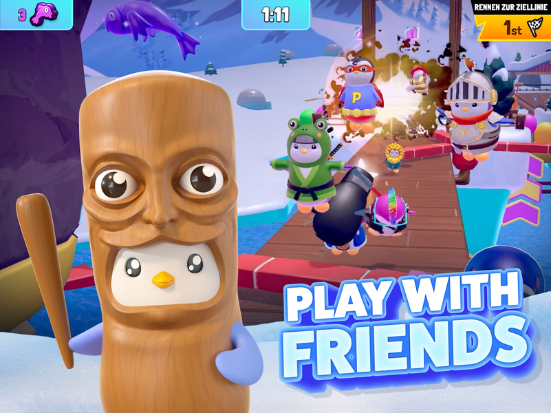 Pudgy Party - Battle Royale - عکس بازی موبایلی اندروید