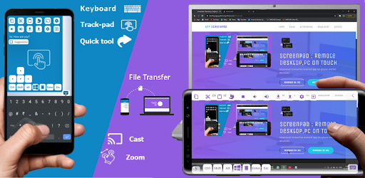 ScreenPad: PC Cast & Control - Image screenshot of android app