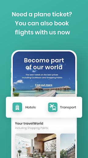 travelWorld - عکس برنامه موبایلی اندروید