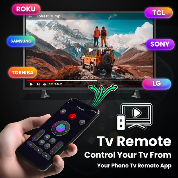 Universal TV Remote Control - عکس برنامه موبایلی اندروید