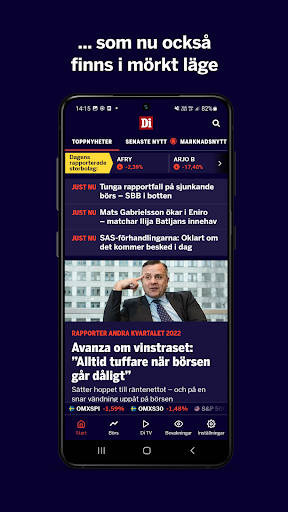 Dagens industri - Image screenshot of android app