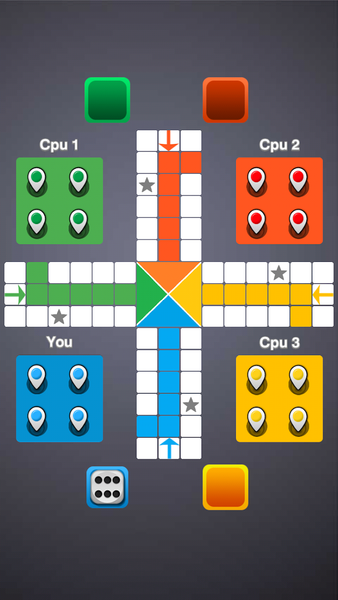 Ludo Offline Game :Family Game - Gameplay image of android game