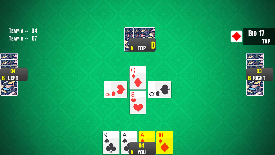28 Card Game:Offline Card Game - Gameplay image of android game