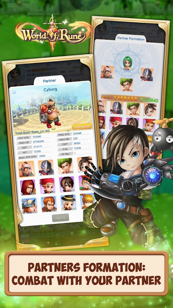 World of Rune - Fantasy MMORPG - عکس بازی موبایلی اندروید