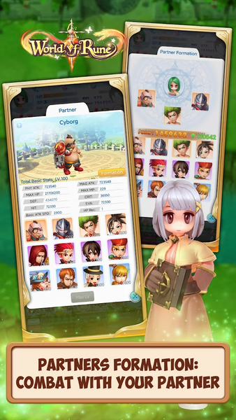 World of Rune - Fantasy MMORPG - عکس بازی موبایلی اندروید