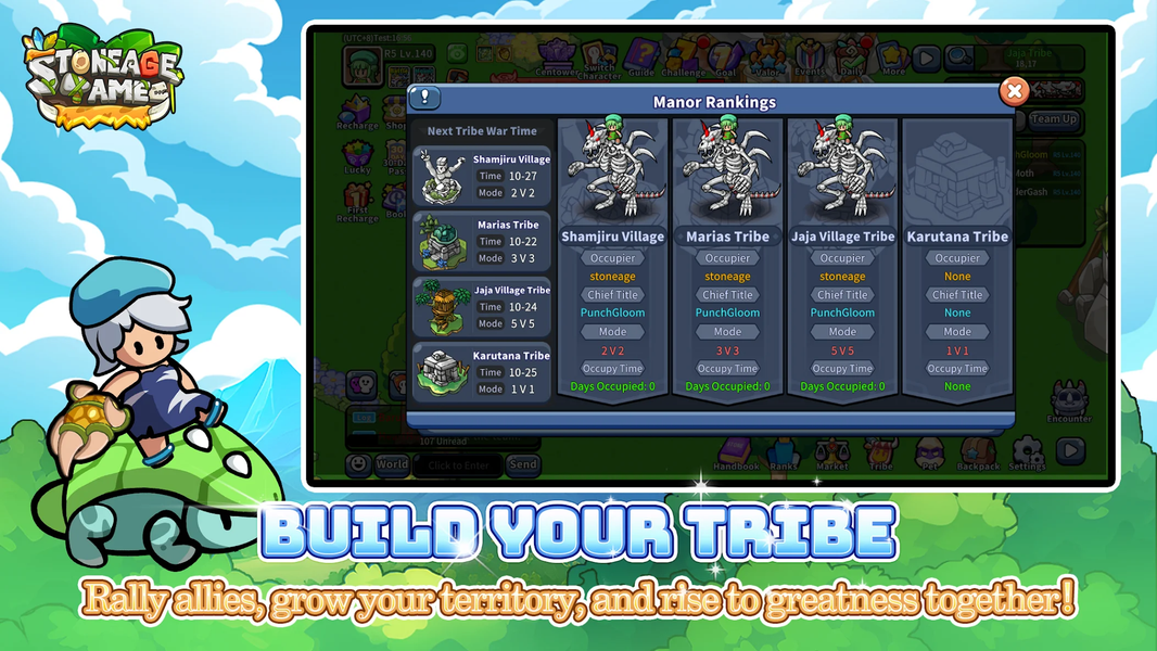 Stoneage Tame - Gameplay image of android game