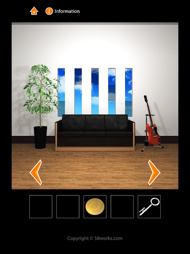 MJ ROOM - escape game - - Gameplay image of android game