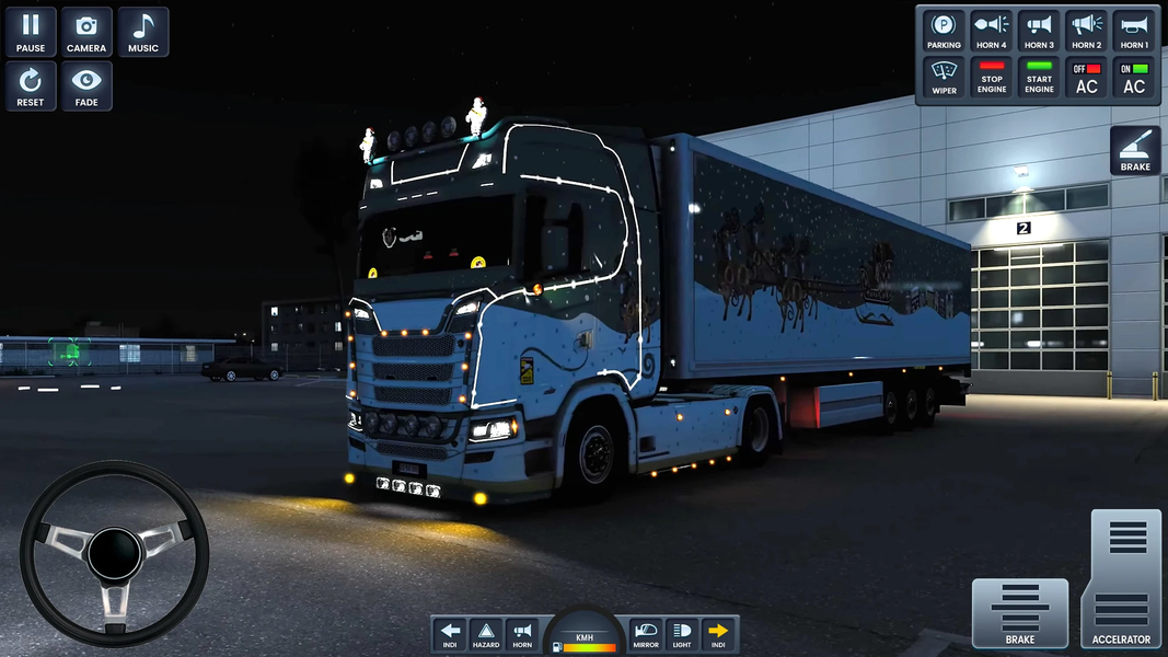 Open World Truck Sim Game - Gameplay image of android game