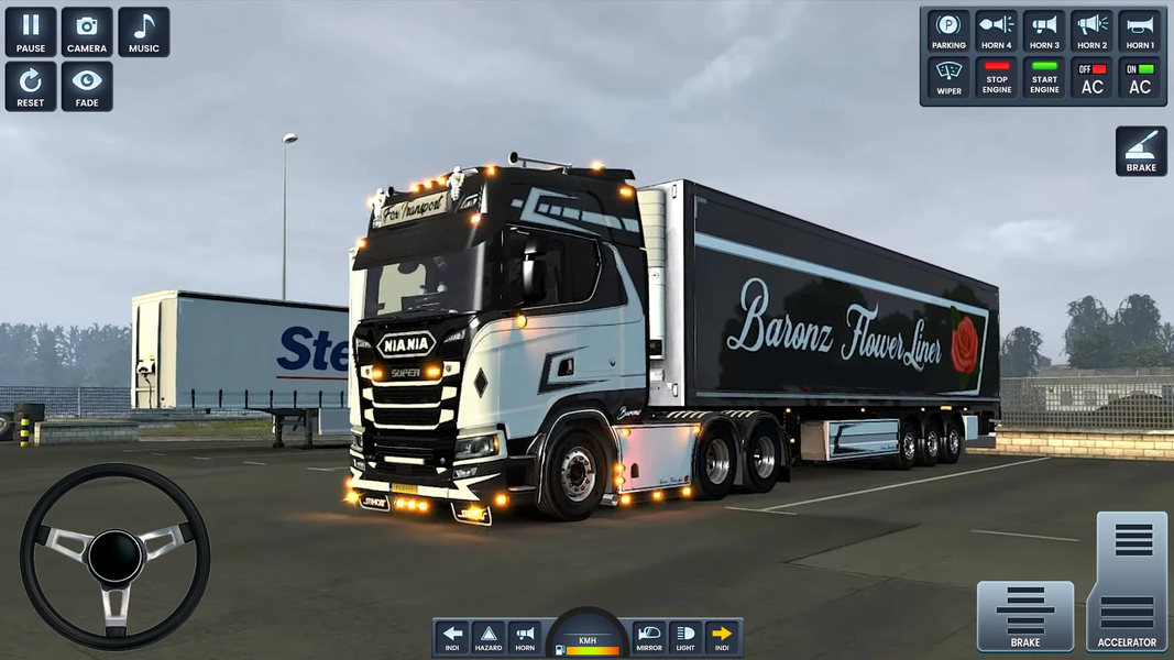 Open World Truck Sim Game - Gameplay image of android game