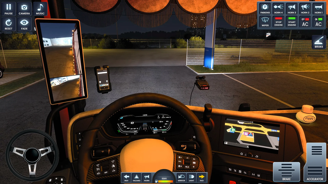 Open World Truck Sim Game - Gameplay image of android game