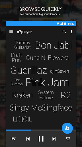 n7player Music Player - Image screenshot of android app