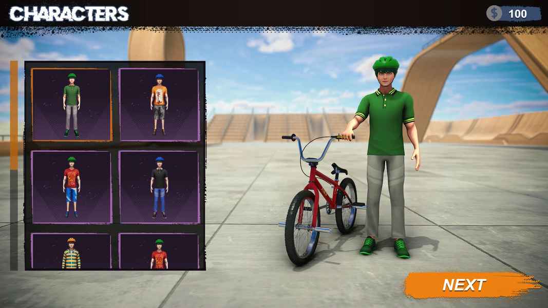 BMX Bicycle: Mad Stunts Space - عکس بازی موبایلی اندروید