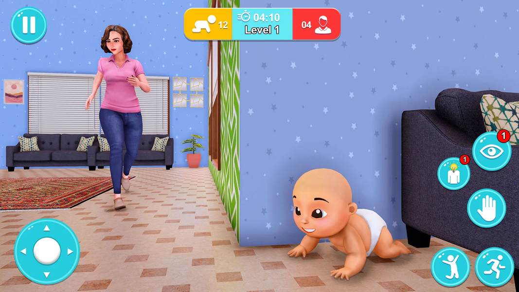 Hide and Seek Daddy PlayGround - عکس بازی موبایلی اندروید