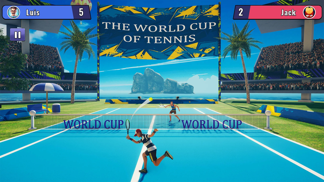 Tennis Court World Sports Game - عکس بازی موبایلی اندروید