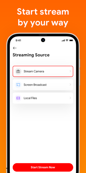 Live Now - Live Stream - Image screenshot of android app