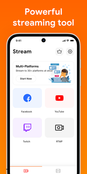 Live Now - Live Stream - Image screenshot of android app