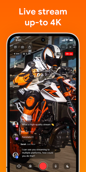 Live Now - Live Stream - Image screenshot of android app