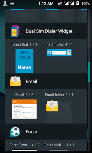 Dual Sim Dialer and Widget - عکس برنامه موبایلی اندروید
