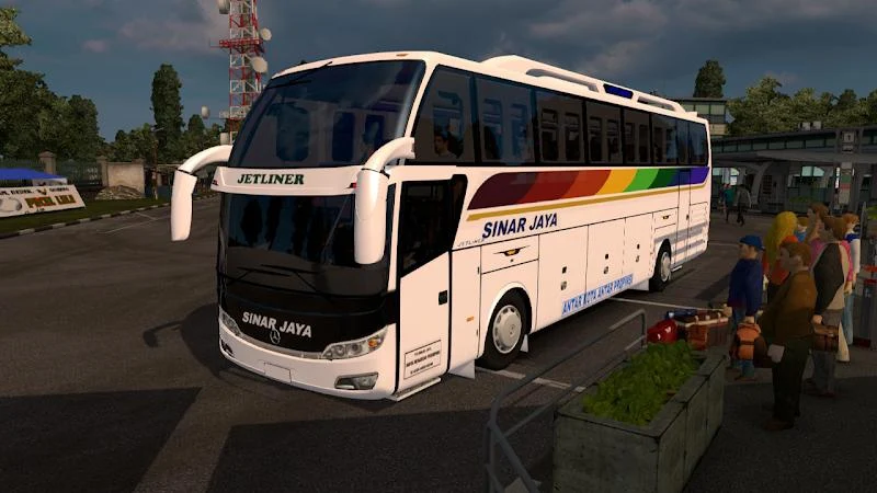 Bus Simulator Lintas Jawa 2024 - عکس بازی موبایلی اندروید