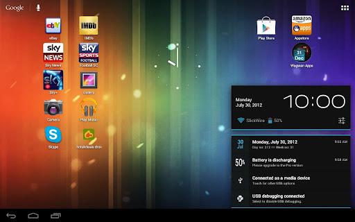 Show Battery Percentage - Image screenshot of android app