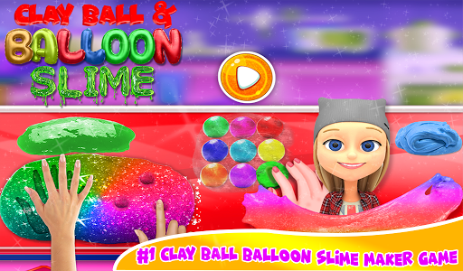 DIY Balloon Slime Smoothies & Clay Ball Slime Game - Gameplay image of android game