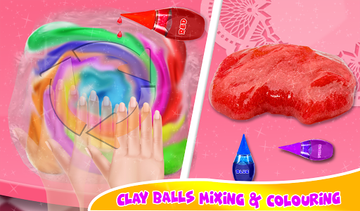 DIY Balloon Slime Smoothies & Clay Ball Slime Game - Gameplay image of android game